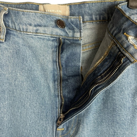 Everlane Women’s The Original Cheeky Jeans Sz 32 Crop Organic Cotton High Waist - Picture 7 of 10
